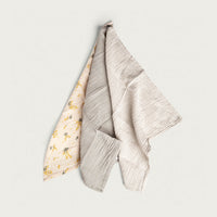 Muslin Burp Cloth 3 Pack | Mimosa