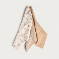 Muslin Burp Cloth 3 Pack | Bluebell