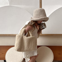 Mini Teddy Handbag | Ecru