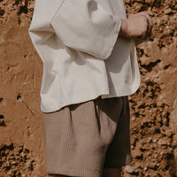 The Ribbed Short | Mushroom