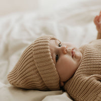 Aspen Beanie | Sand