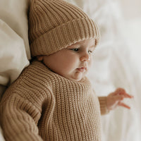 Aspen Beanie | Sand
