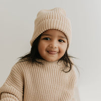 Aspen Beanie | Sand