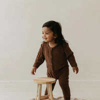 Jaxx Romper Long | Cocoa