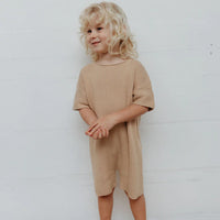 Ribb Romper | Sand