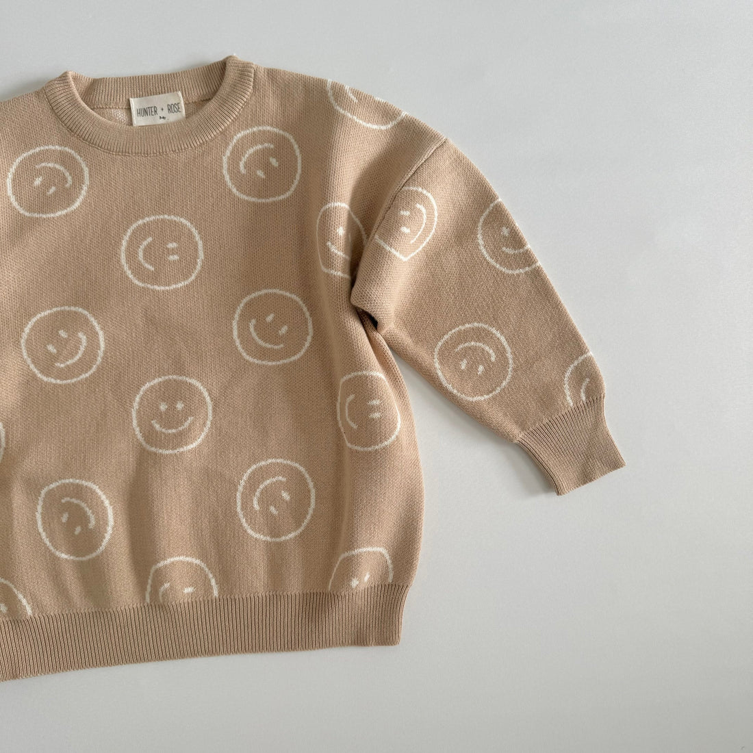 Quinn Jumper | Tan Smiley