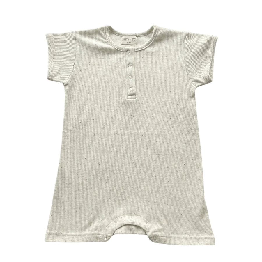 Jaxx Romper | Milk Flecked