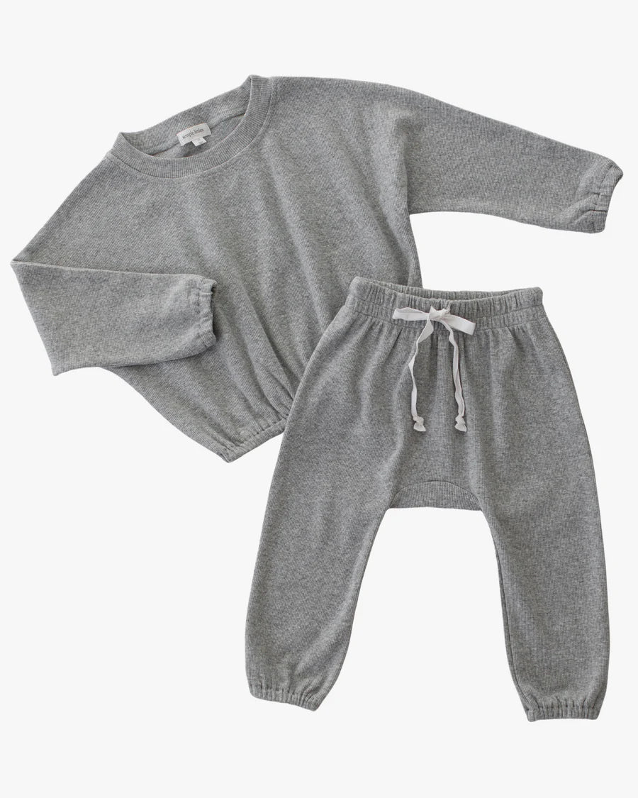 Simple Jogger Set | Grey