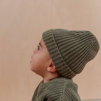 Aspen Beanie | Olive