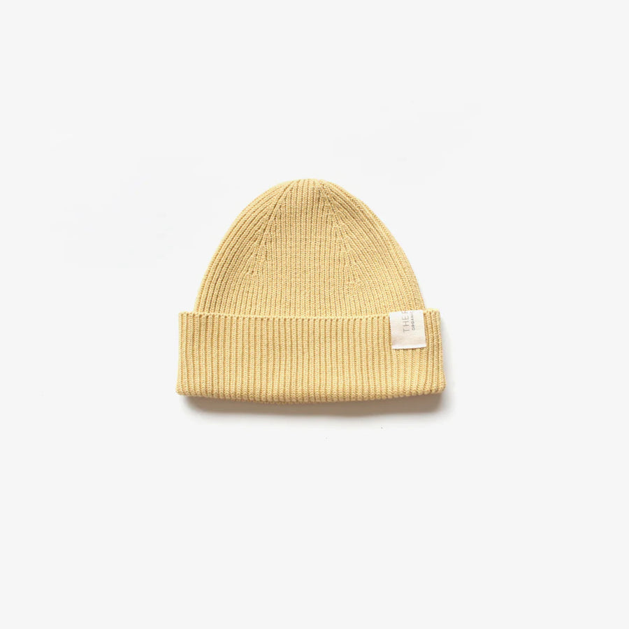 Organic Cotton Rib Beanie