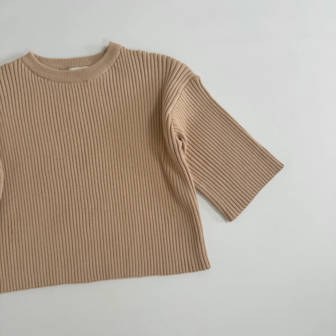 Ribb Tee | Sand