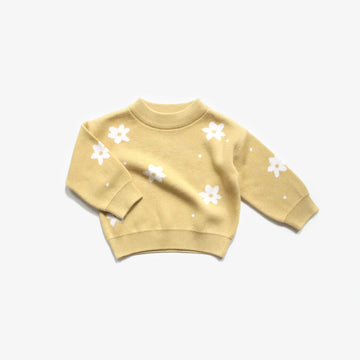 Organic Cotton Knit Jumper | Daisy