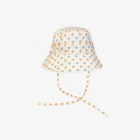 Reversible Bucket Hat | Honey Stripe / Chloe Floral