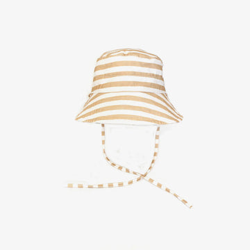 Reversible Bucket Hat | Honey Stripe / Chloe Floral