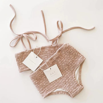 High Waisted Bikini Bottom | Peony