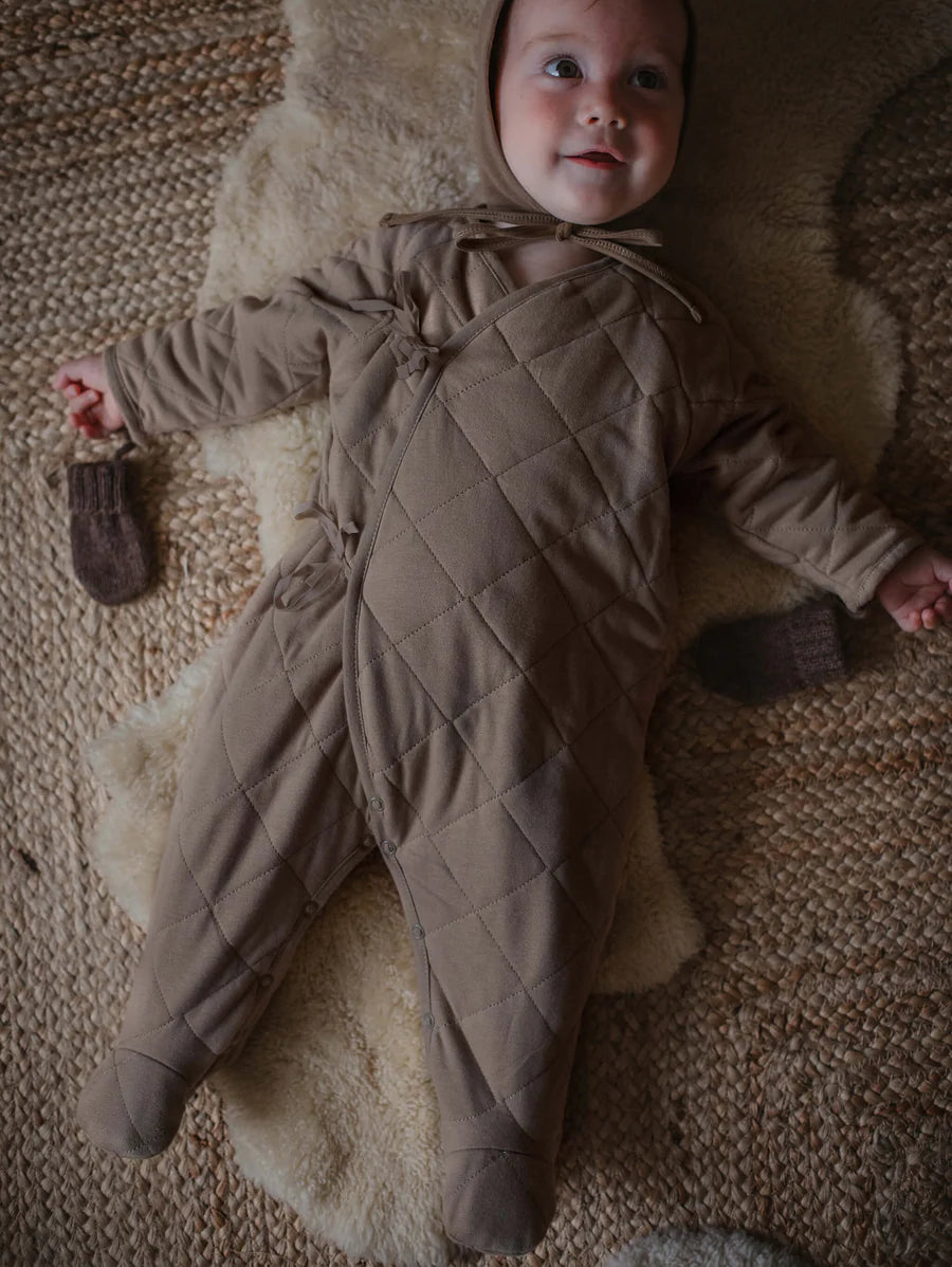 The Quilted Suit | Mushroom