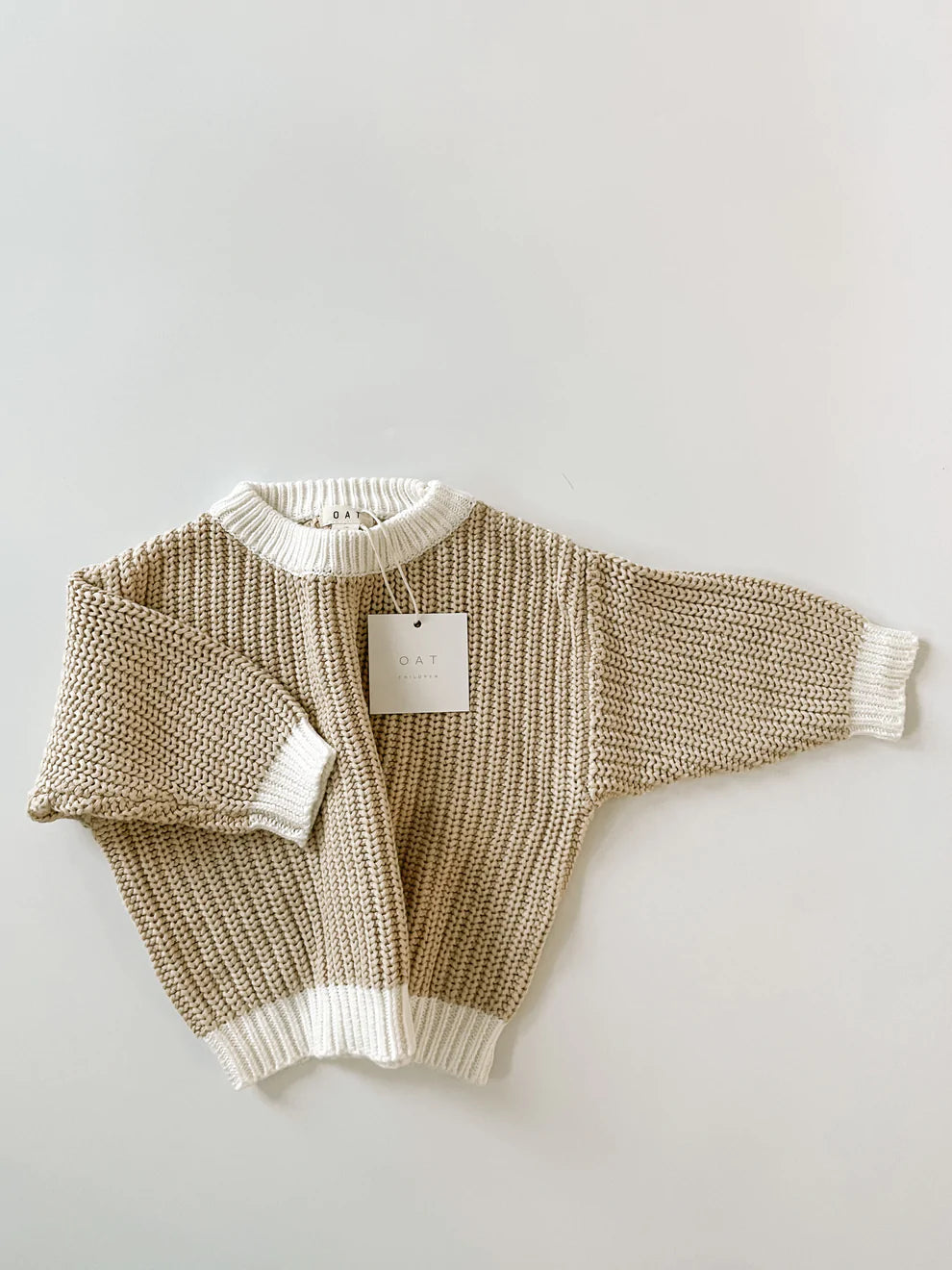 Chunky Sweater | Two-Tone