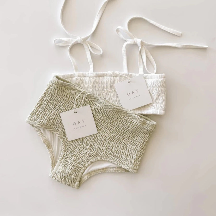 High Waisted Bikini Bottom | Sage