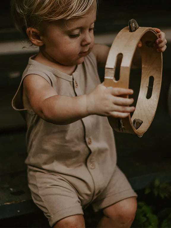The Beach Bum Playsuit | Mushroom