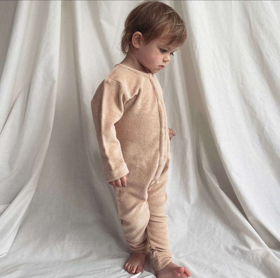 Jaxx Romper Long | Hazelnut