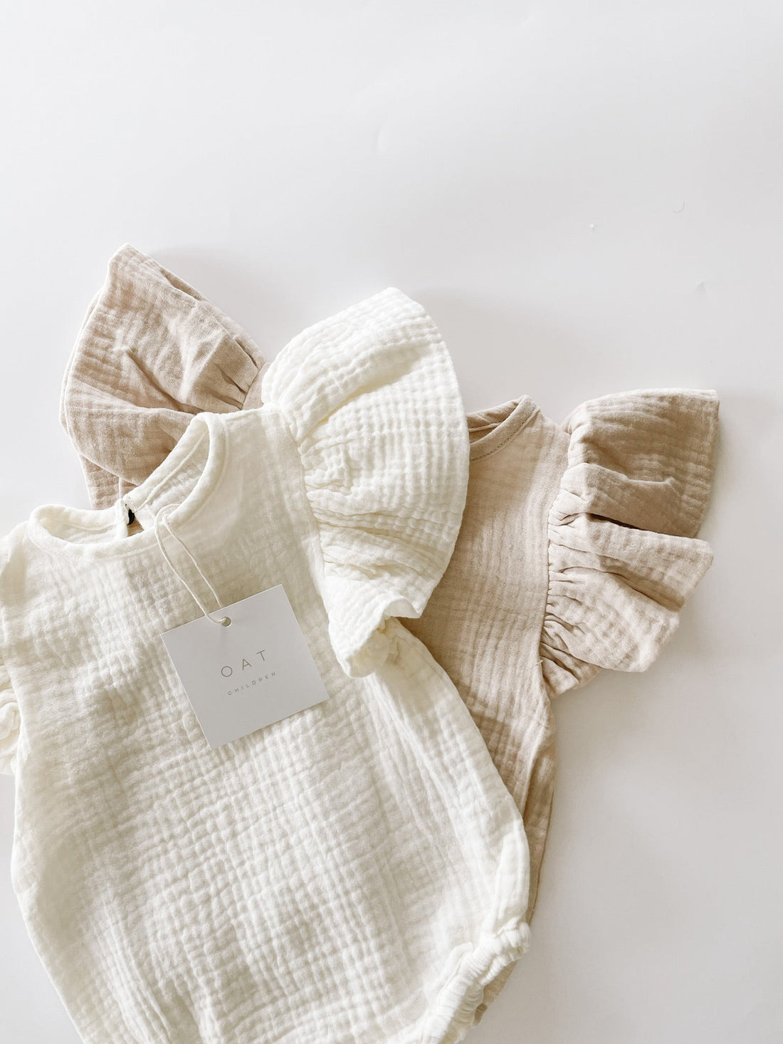 Muslin Bubble Romper | Vanilla