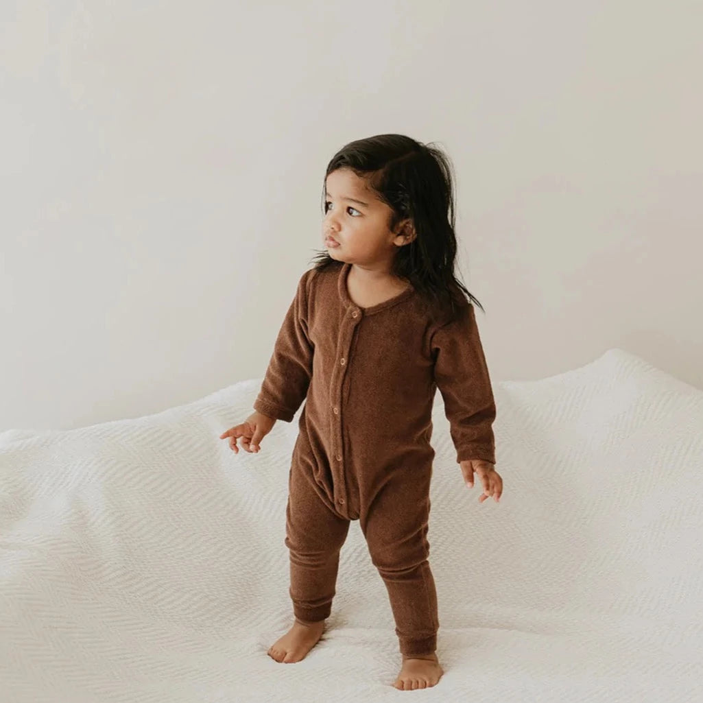 Jaxx Romper Long | Cocoa