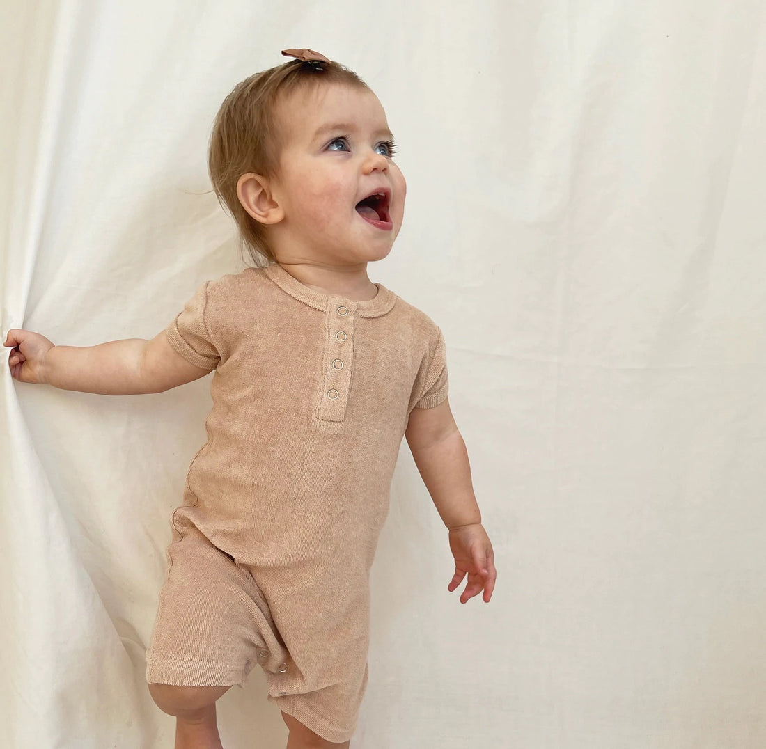 Jaxx Romper | Hazelnut