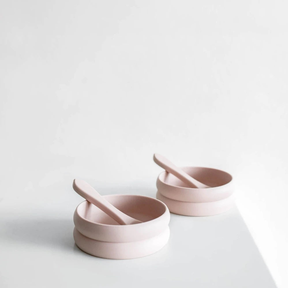 The Bubble Bowl / Spoon 2 Pack | Strawberry Cardamom