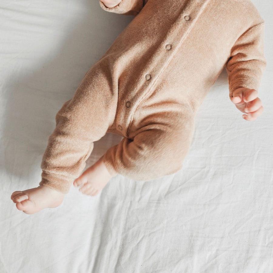 Jaxx Romper Long | Hazelnut