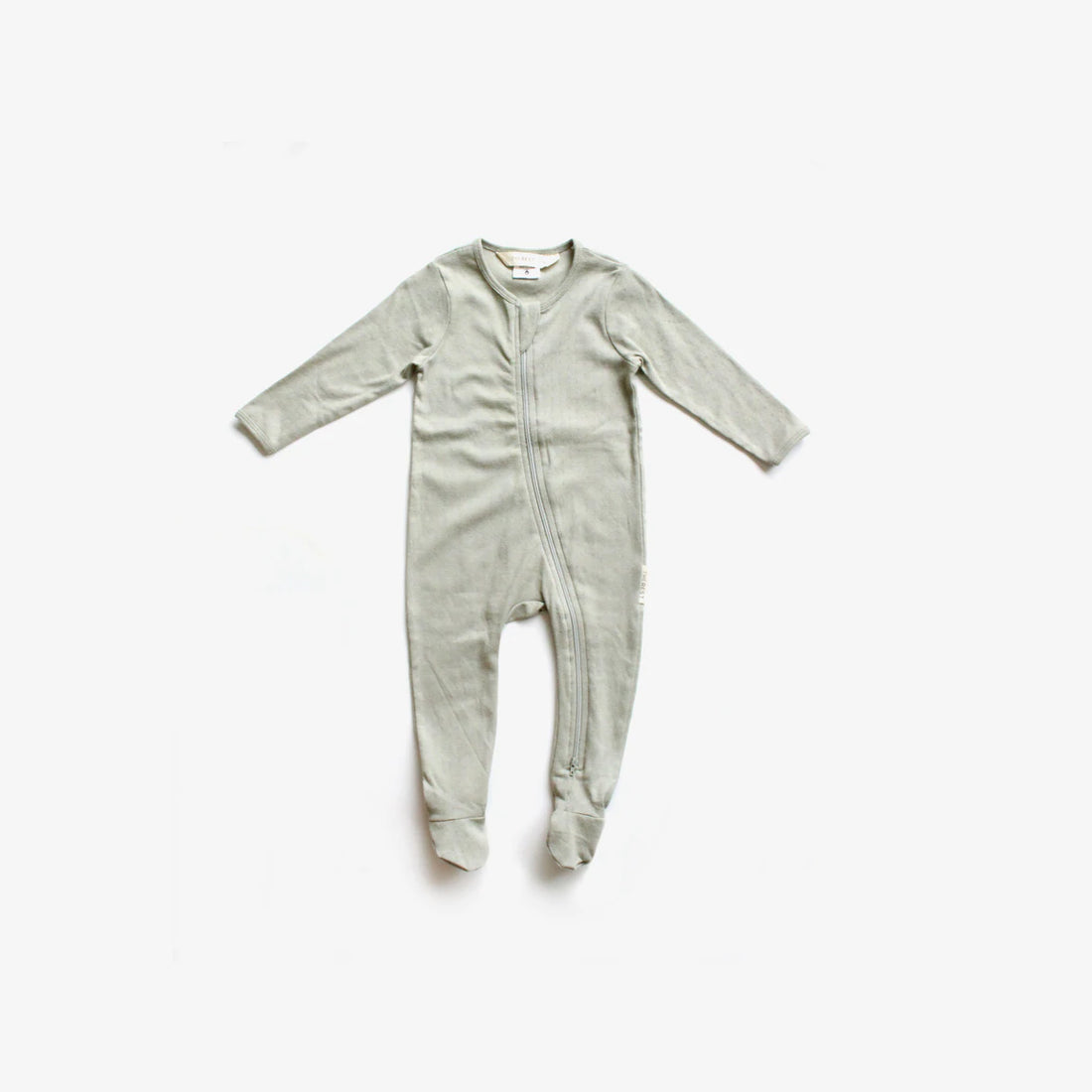 Zipsuit | Sage Pointelle